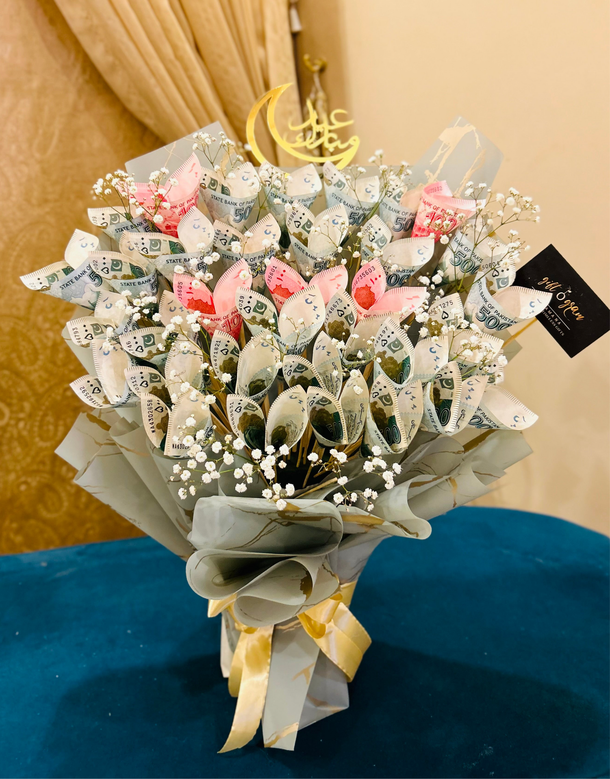 Currency Bouquet - Giftogram By Samana