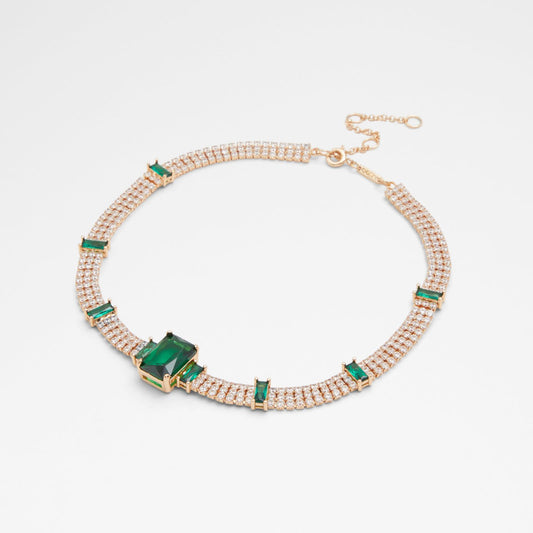 ALDO Green Crystal Necklace