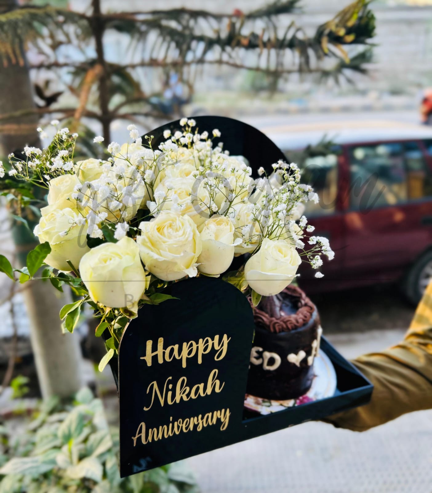 Timeless Nikkah Anniversary Tray