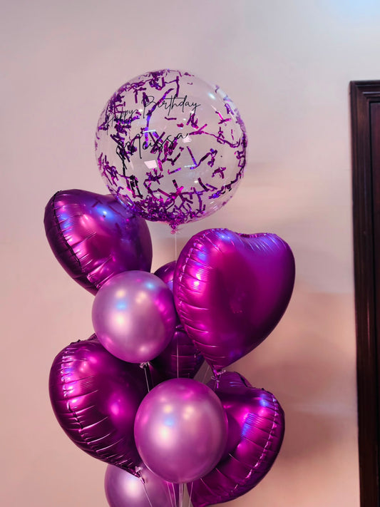 Customized Balloon Bunch