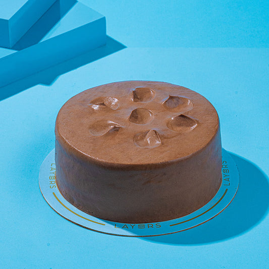 Layers Heaven Cake with rich chocolate frosting available for same-day delivery in Lahore and Islamabad from Giftogram by Samana.