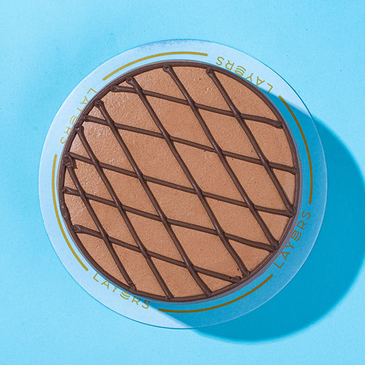 Chocolate Mousse Cake by Layers