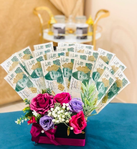 Currency Box Bouquet