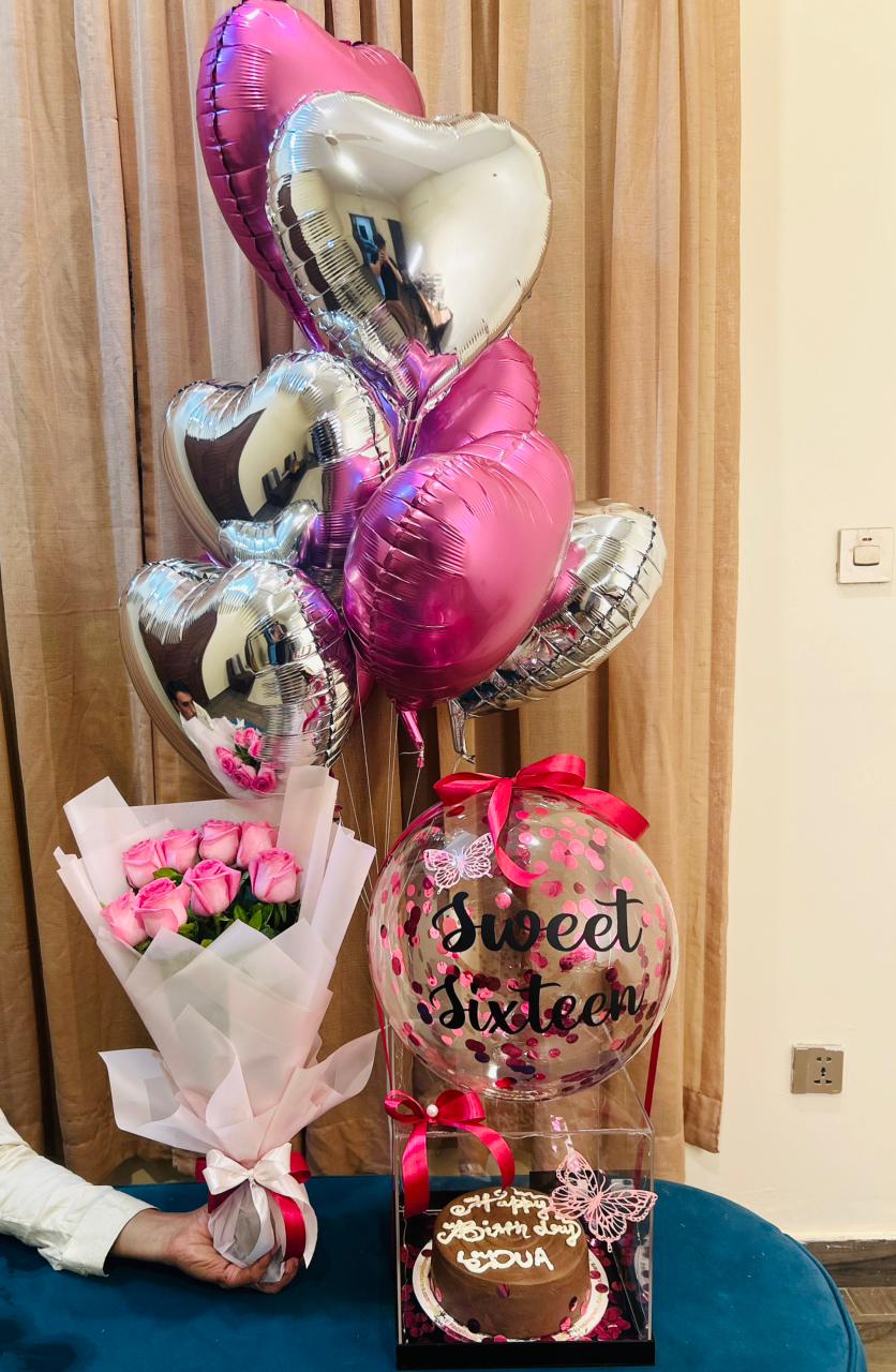 Samana Sweets Sweet Sixteen Birthday Box – Giftogram by Samana – Giftogram By Samana