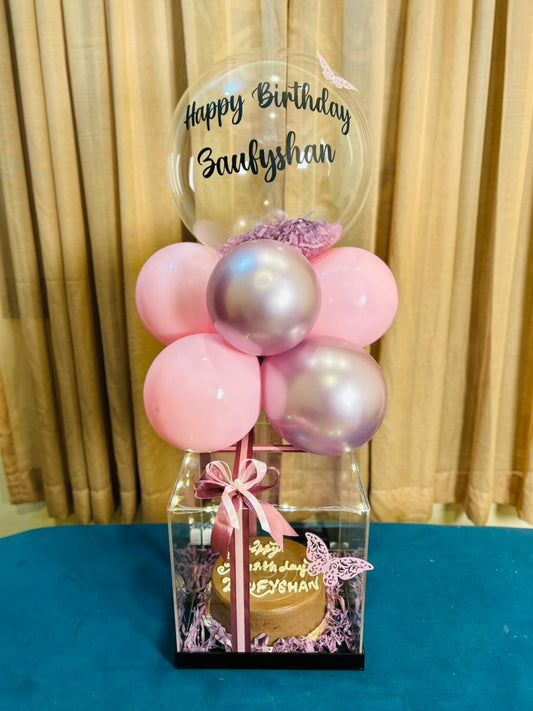 Customized Chocolate Malt Cake Gift Box