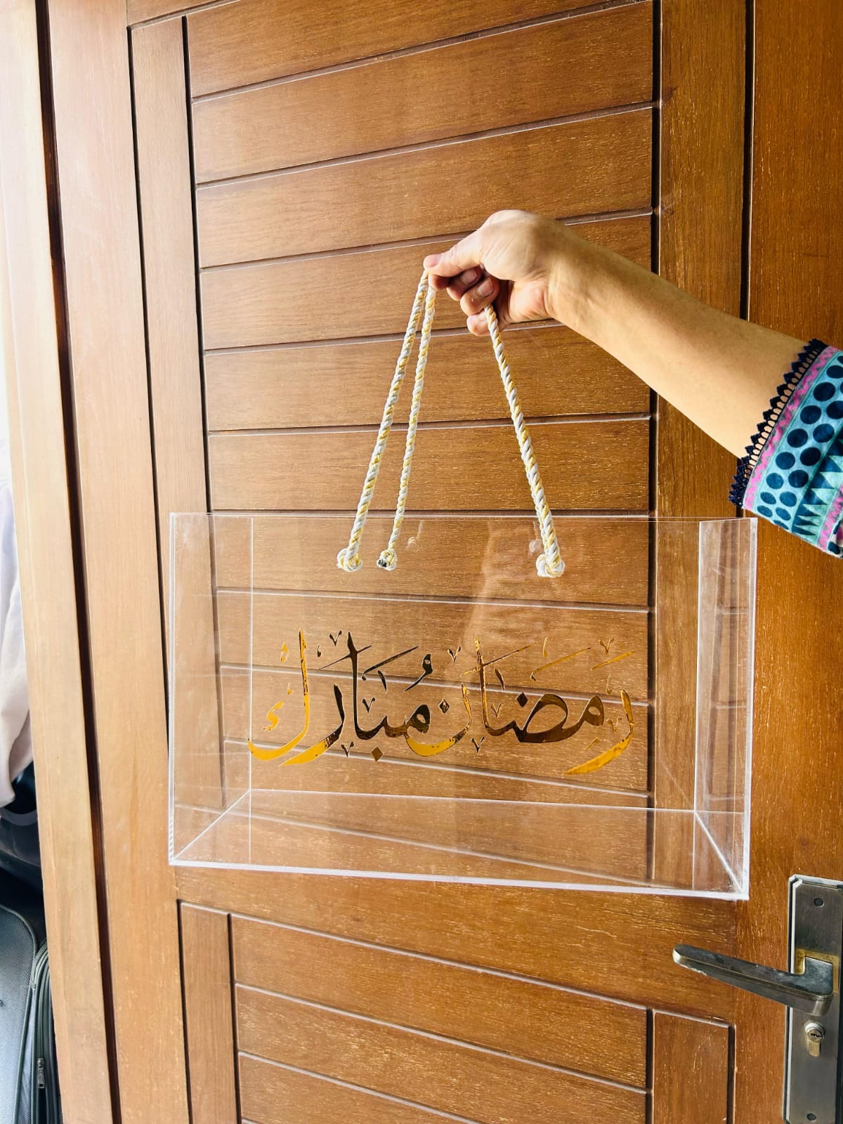 Premium Clear Acrylic Gift Bag