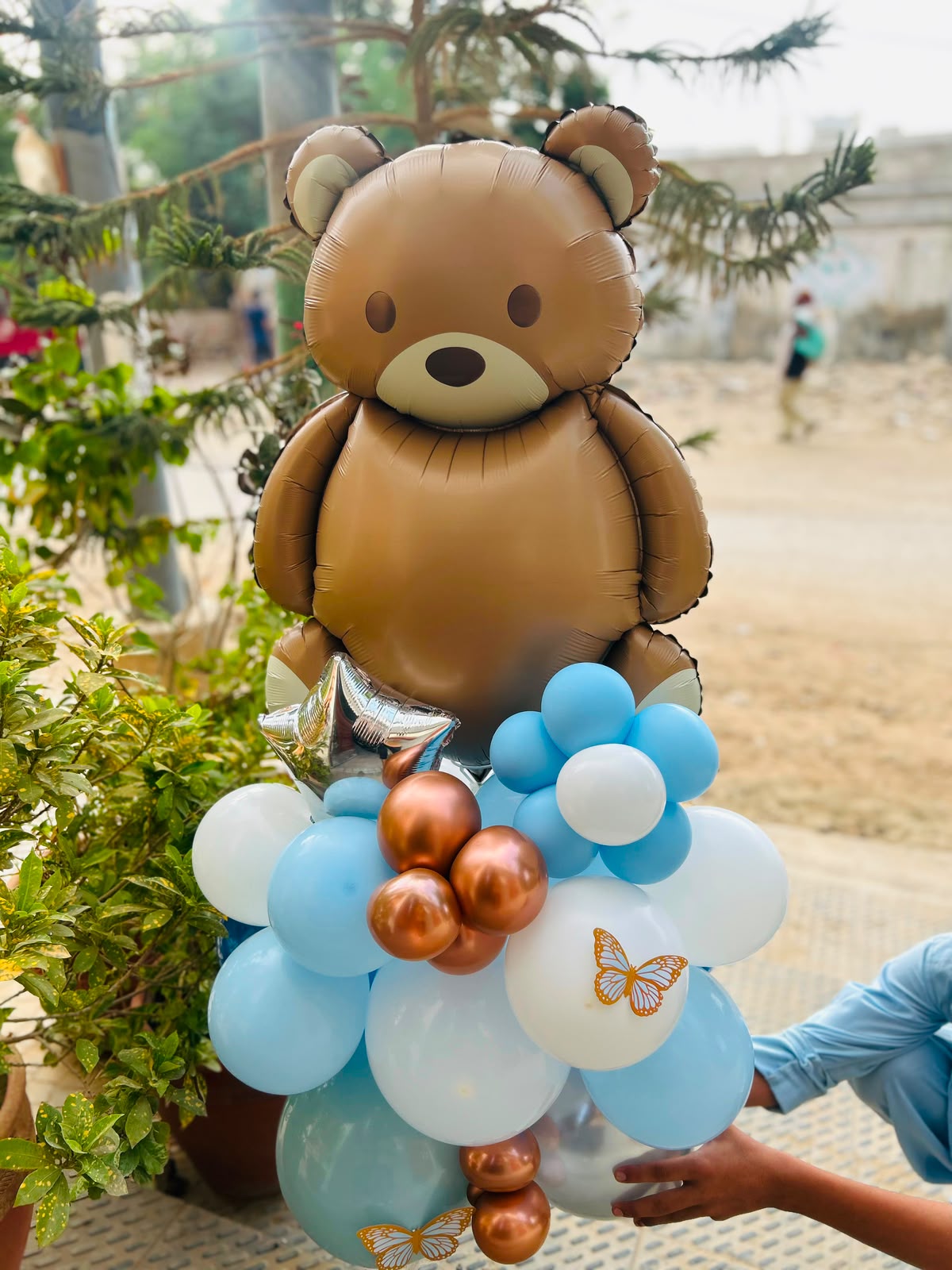 Teddy Bear Balloon Stand