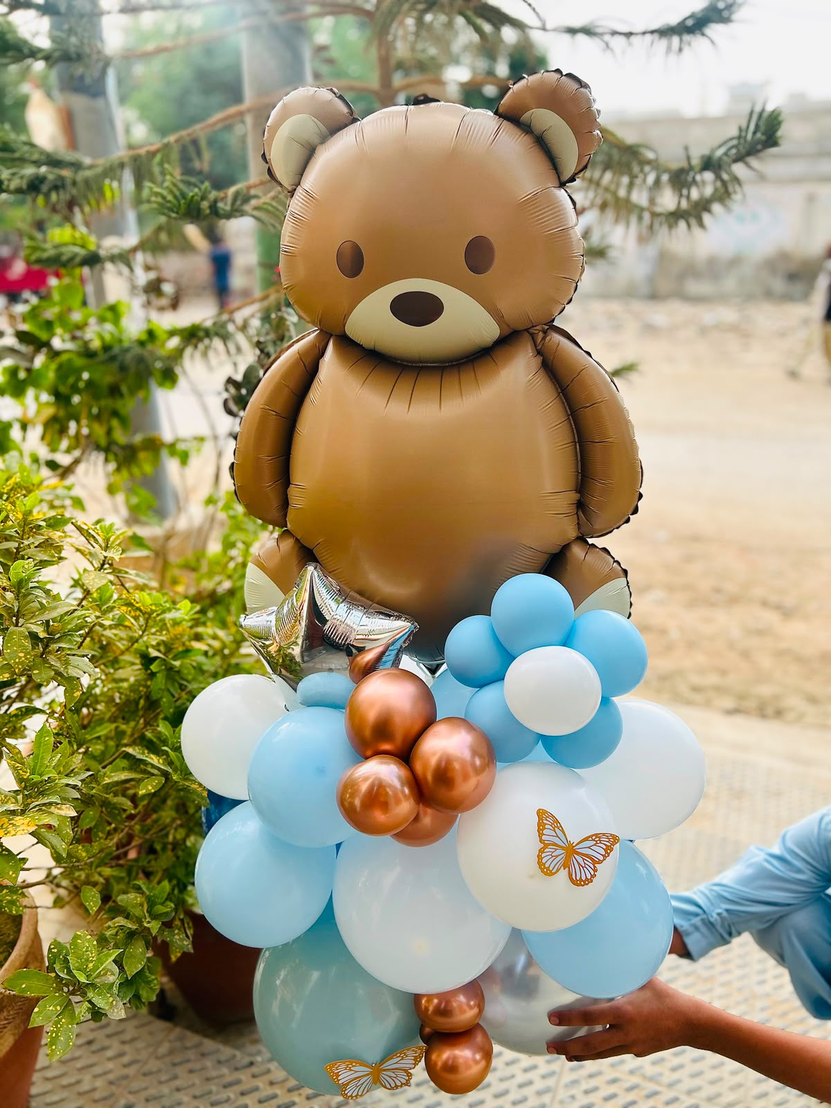 Teddy Bear Balloon Stand
