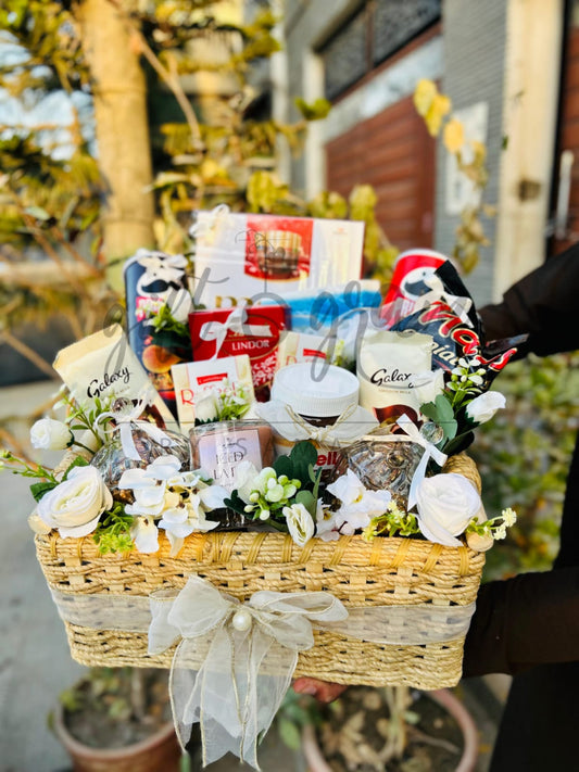 Premium Snacks & Chocolate Basket