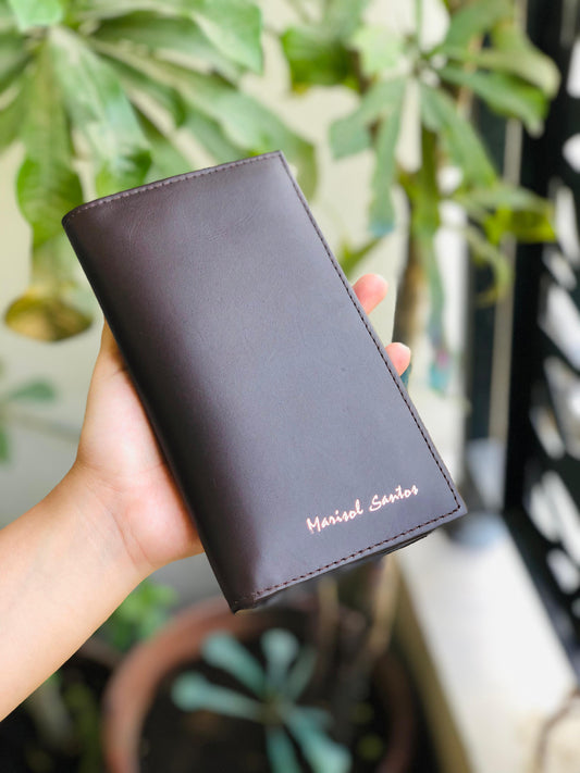 Premium Leather Long Wallet