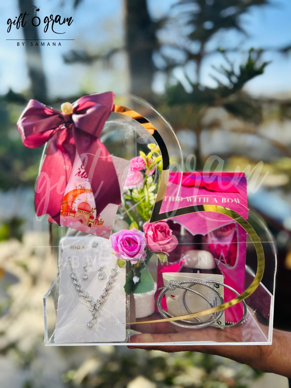 Luxury Eid Mubarak women's gift hamper