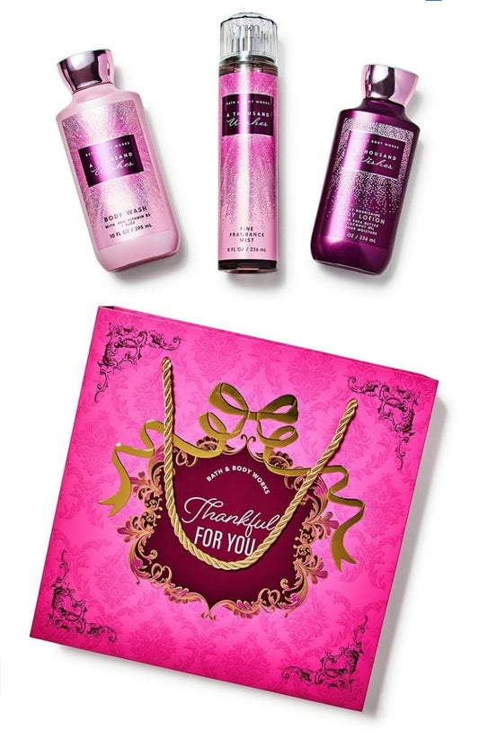 Thankful Wishes perfume and body care gift set by Bath and Body Works in Karachi Pakistan